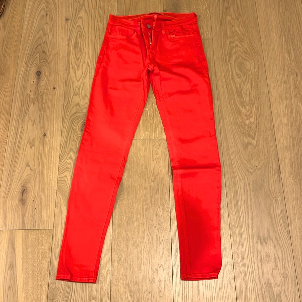 J Brand Red Jeans